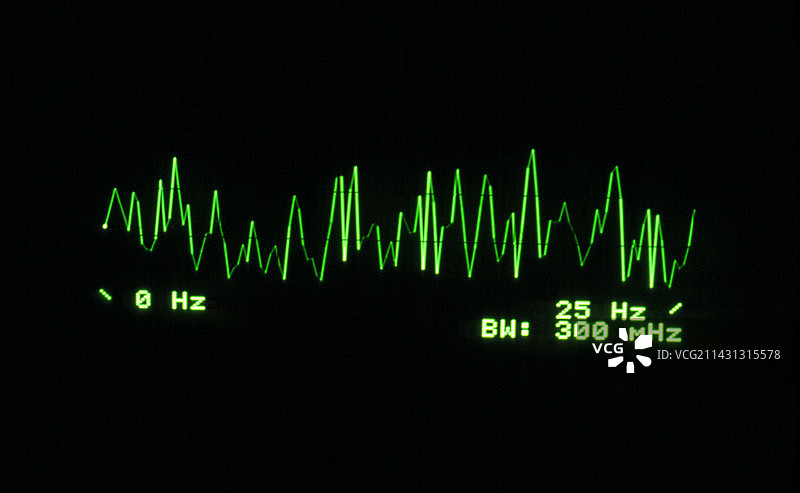 大脑活动频率0-25Hz，抑制13.25Hz信号图片素材