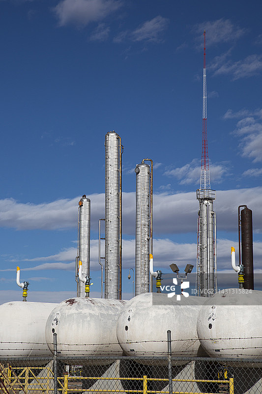 天然气处理厂图片素材