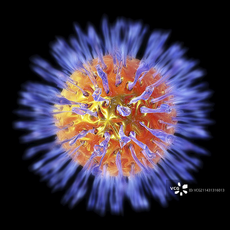 疱疹病毒艺术作品图片素材