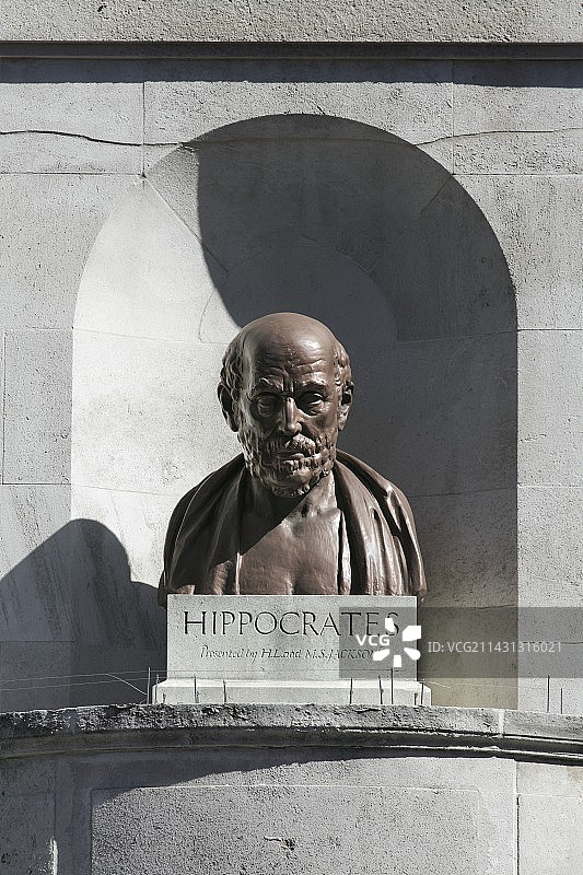 希波克拉底半身像图片素材