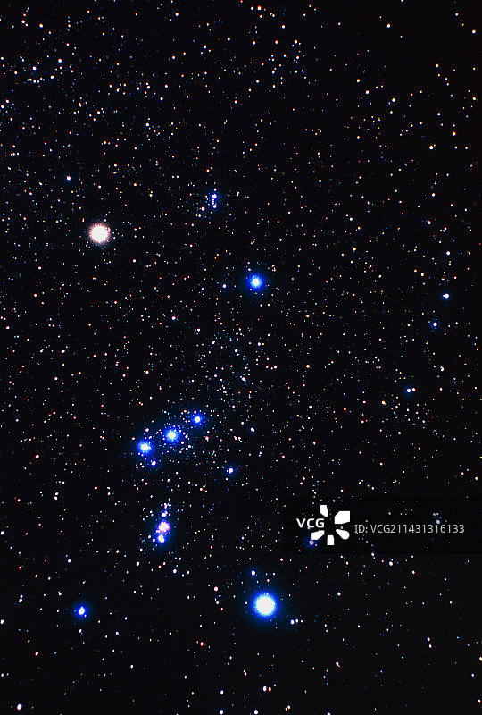 猎户座星座光晕效果图图片素材