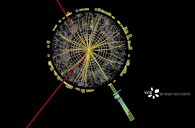 希格斯玻色子研究：ATLAS探测器图片素材
