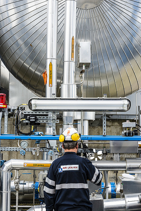 二氧化碳冷捕集设施图片素材