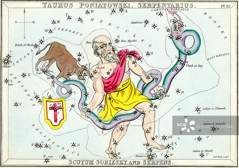 Taurus Poniatovii星座图片素材