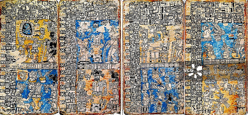 马德里古抄本图片素材