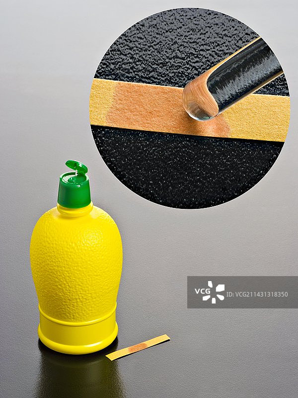 柠檬汁的pH值图片素材