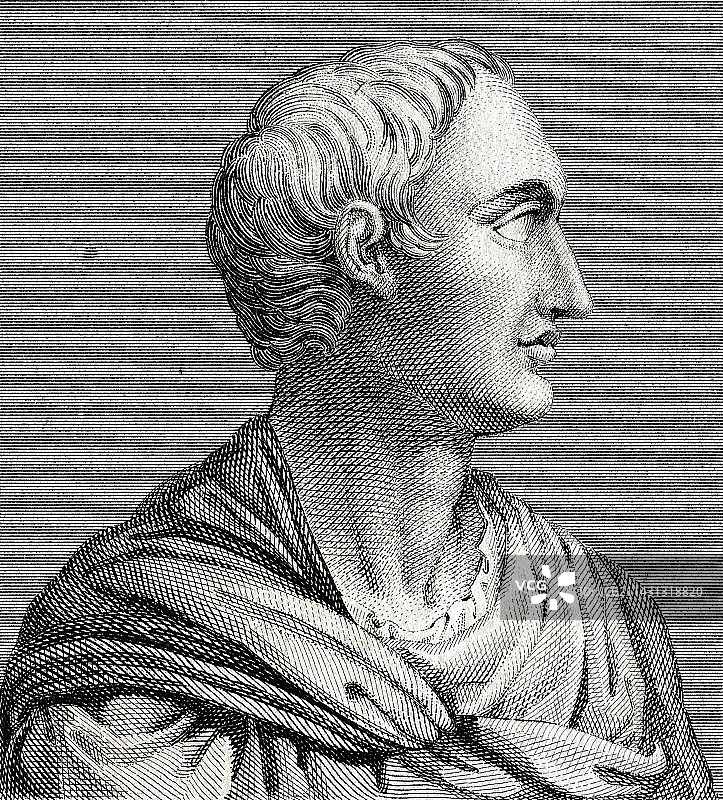 塔西佗，罗马元老和历史学家图片素材