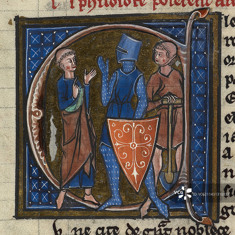 牧师、骑士和工人图片素材