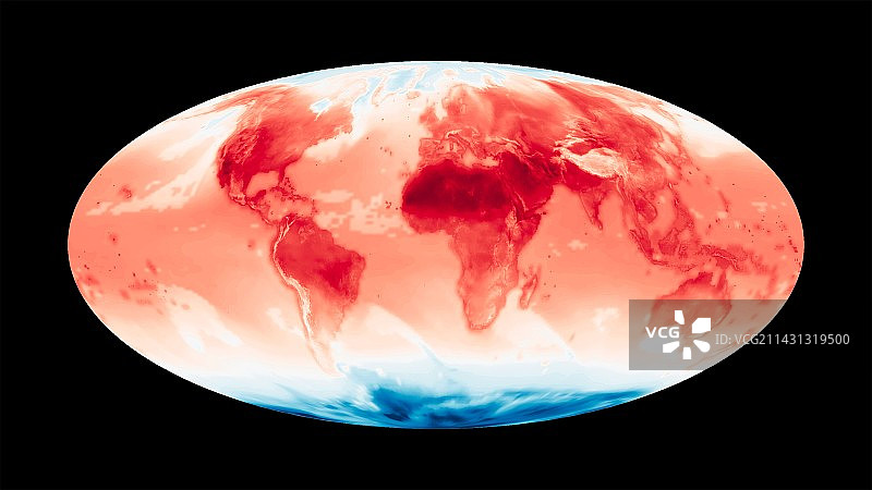 2014年全球最高气温图片素材
