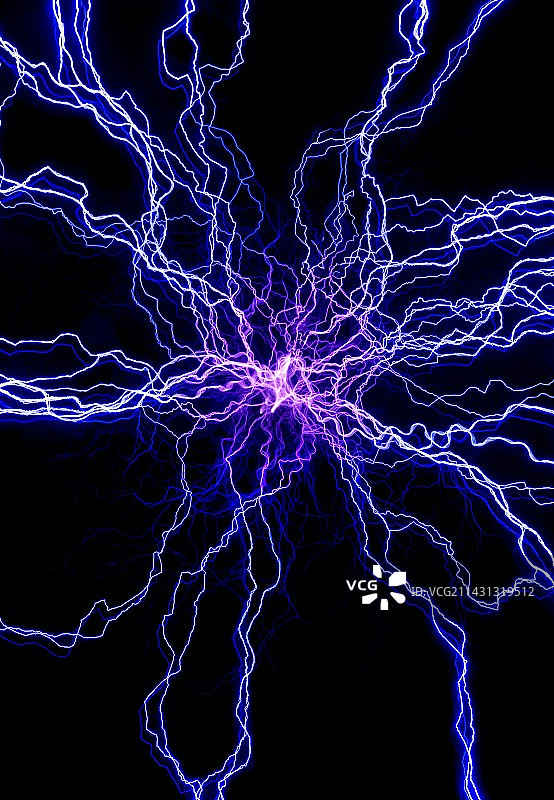 高压放电图片素材