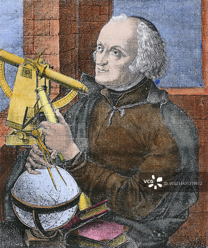 意大利天文学家朱塞佩·皮亚齐图片素材