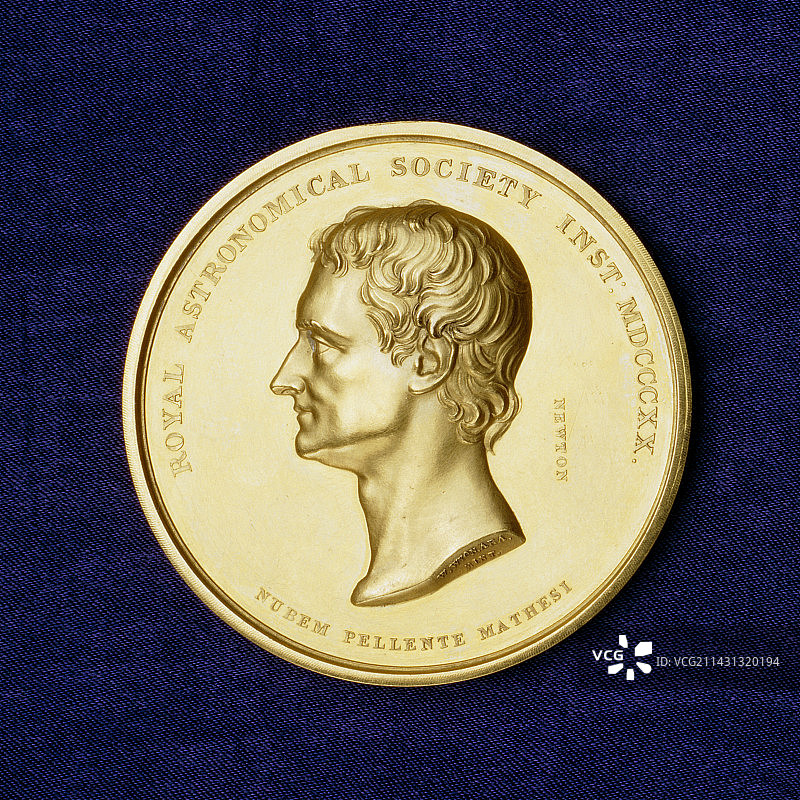 英国皇家天文学会金质奖章图片素材