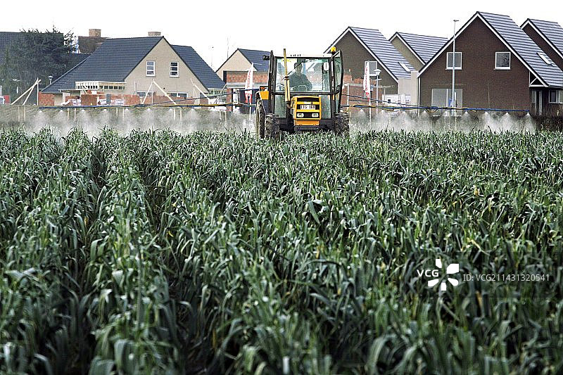 比利时农场旁的住宅项目图片素材