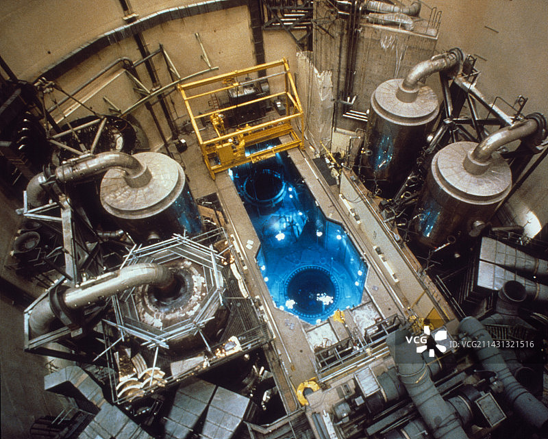 特洛伊核电站安全壳内部图片素材