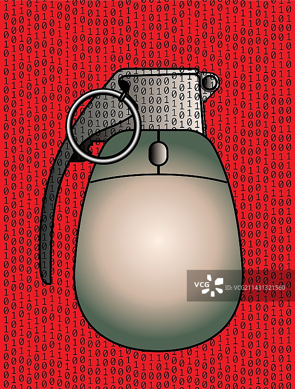 赛博战争概念艺术作品图片素材