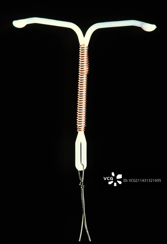 宫内节育器特写图片素材