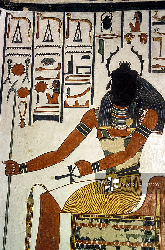 埃及神祇凯布利图片素材