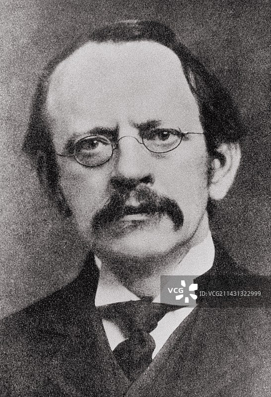 英国物理学家约瑟夫·汤姆逊爵士图片素材