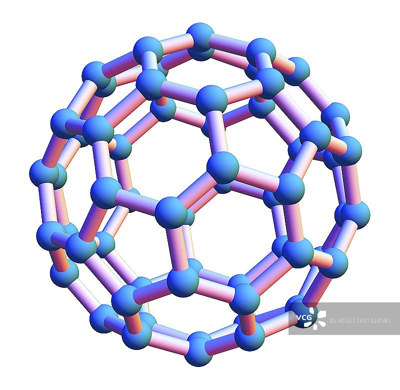 巴克敏斯特富勒烯分子图片素材