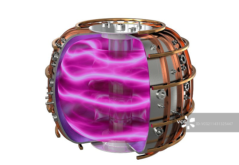 球形托卡马克插图图片素材