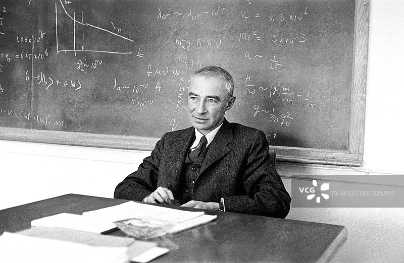 美国物理学家罗伯特·奥本海默图片素材