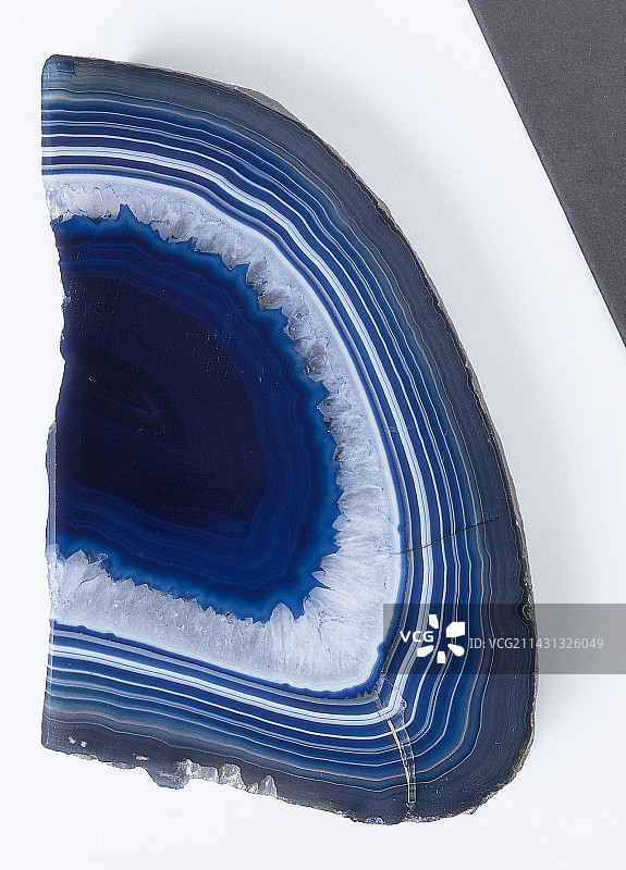 抛光玛瑙切片图片素材