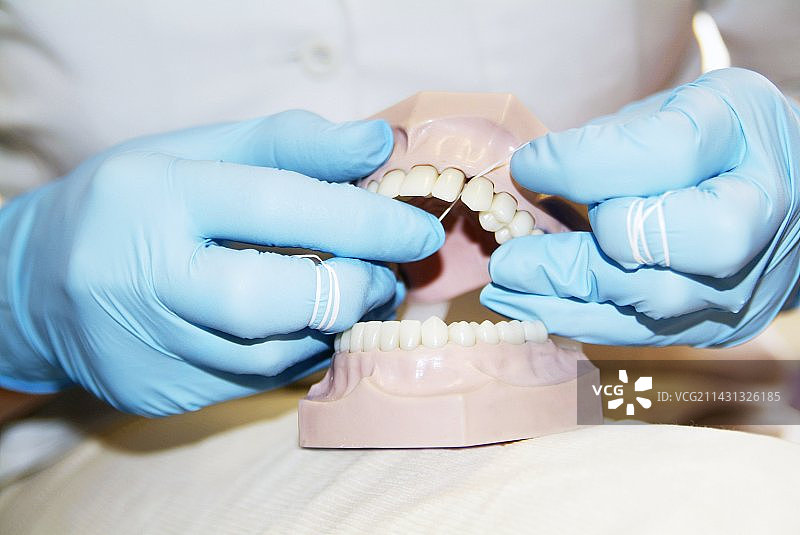 口腔卫生演示图片素材