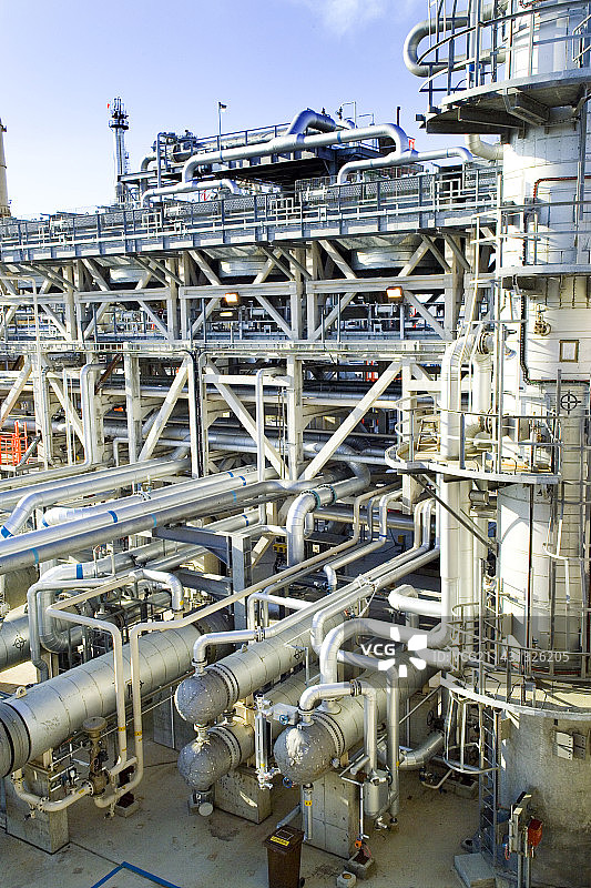 炼油厂管道图片素材