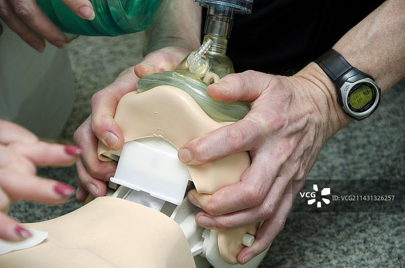 全科医生复苏培训图片素材