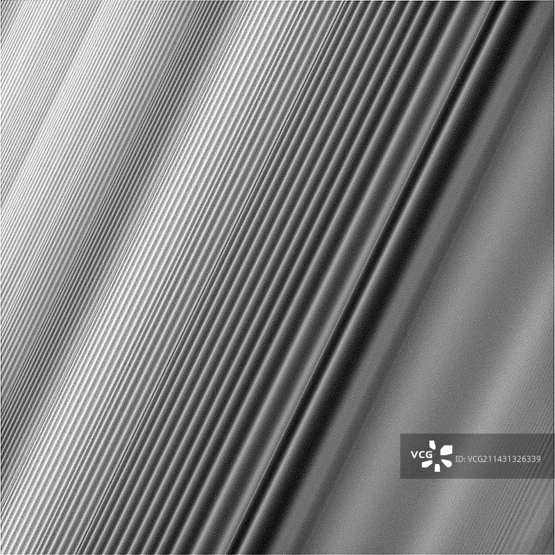 卡西尼号拍摄的土星环波纹图片素材