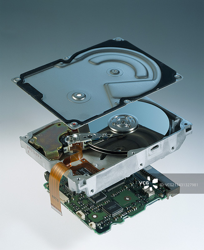 电脑硬盘组件图片素材