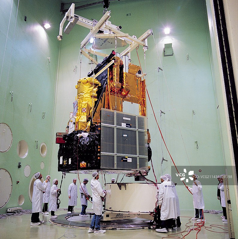 伽马射线太空望远镜测试图片素材