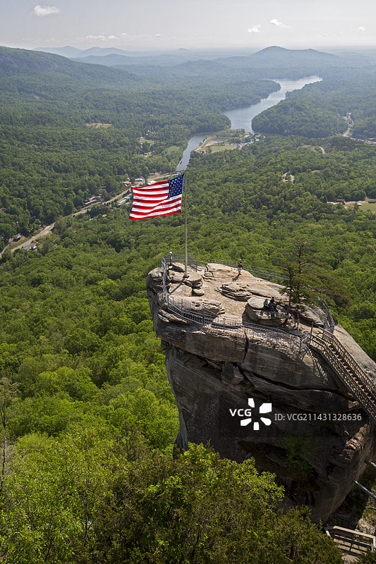 烟囱岩观景台图片素材