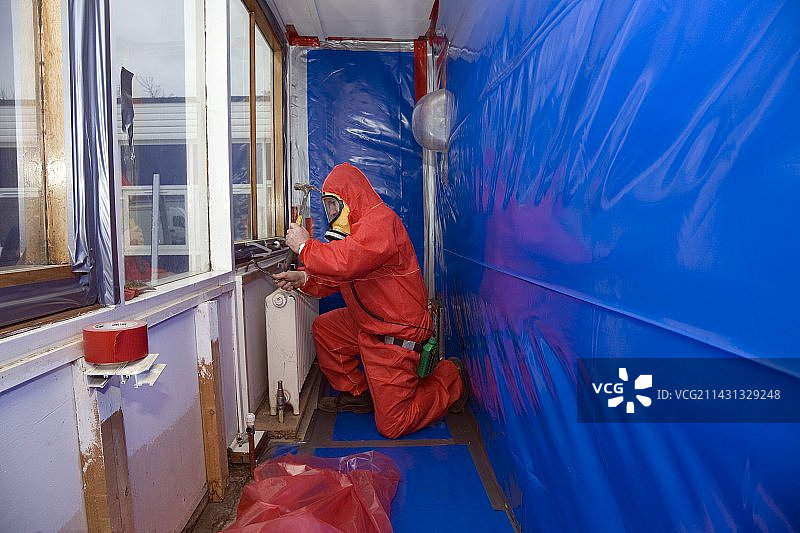 石棉移除图片素材