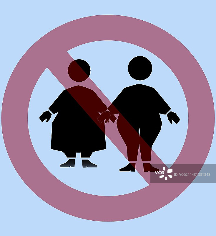 体重歧视电脑插图图片素材