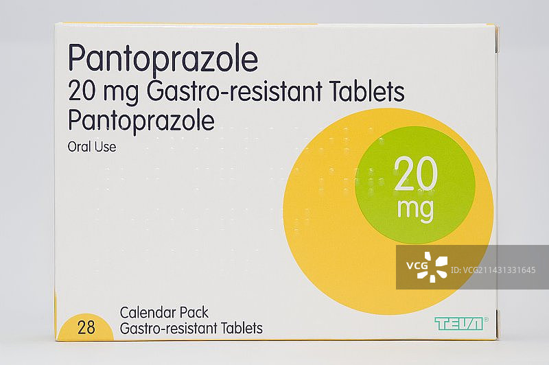 泮托拉唑抗酸药图片素材