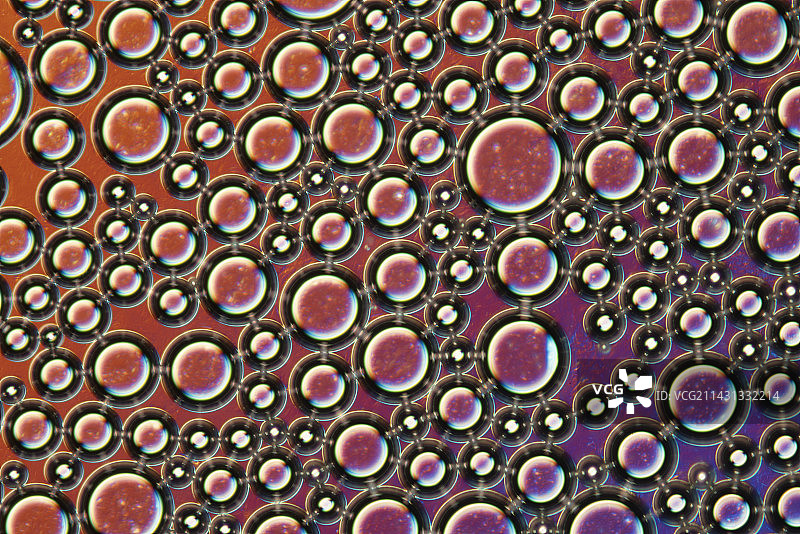 剃须泡沫显微照片图片素材