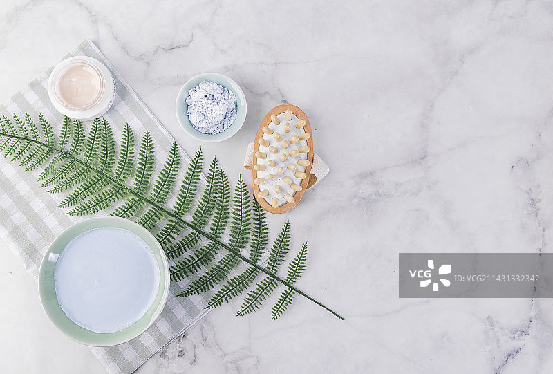 美容护肤护理软膜粉套装图片素材