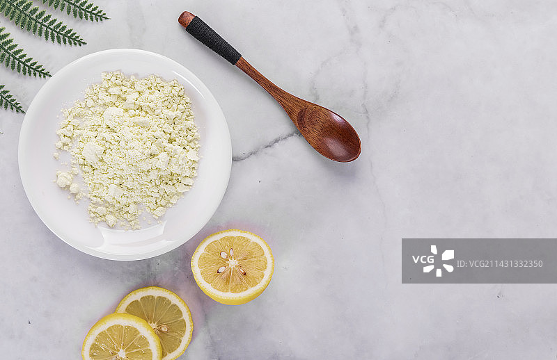 美容护肤护理软膜粉套装图片素材