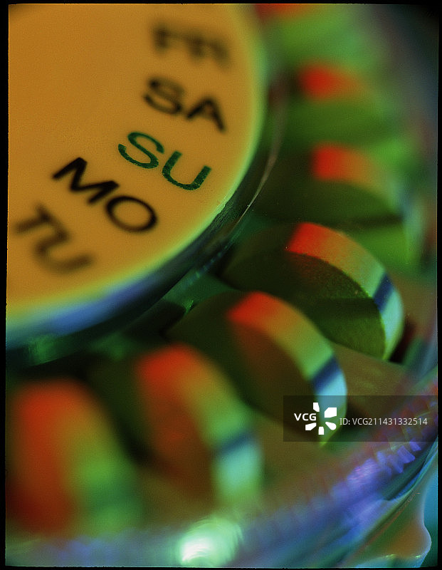 激素替代疗法药丸 (Kliofem)图片素材