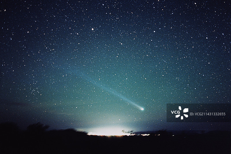 百武彗星图片素材