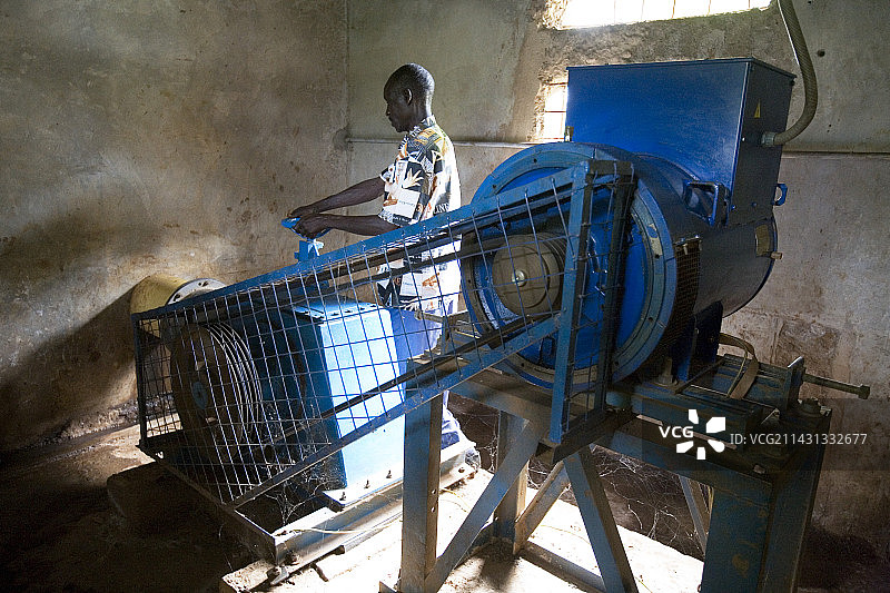 肯尼亚水力发电机图片素材