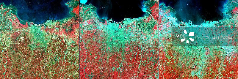 1976年至2004年的雅加达图片素材