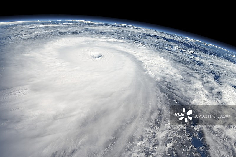 2013年11月的超级台风海燕图片素材