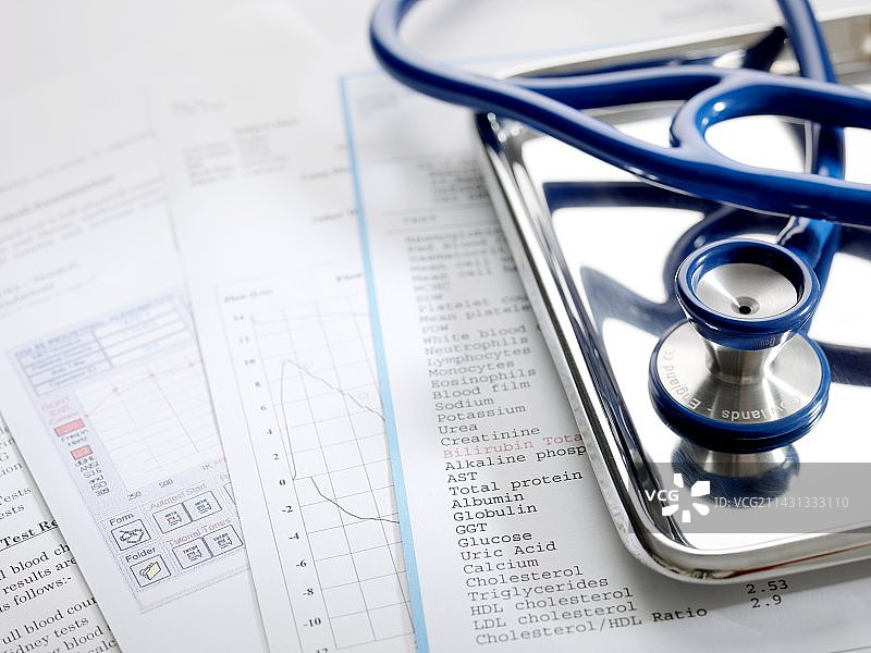 血液检测结果图片素材