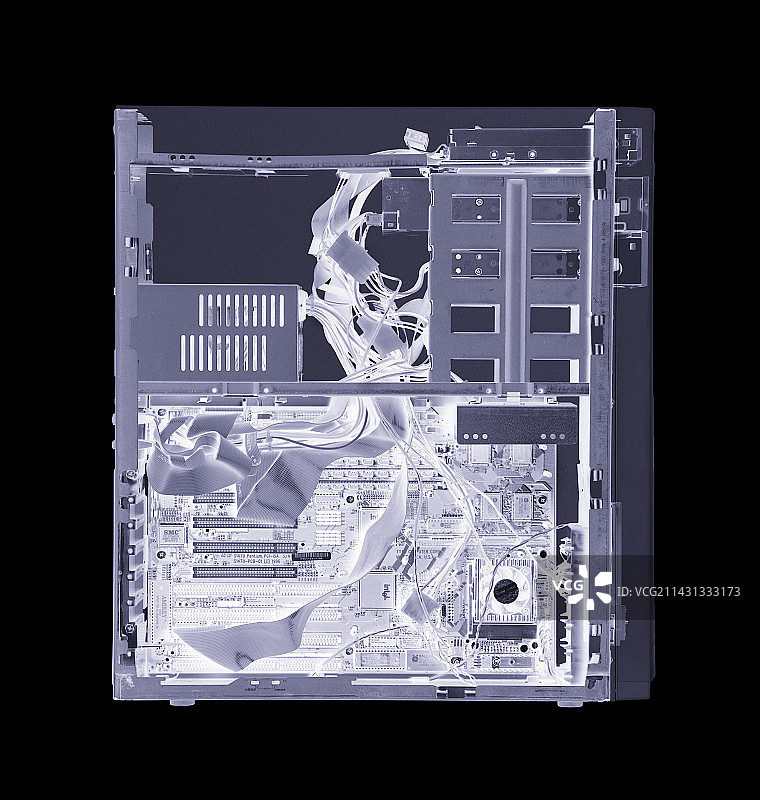 电脑模拟X光图片素材