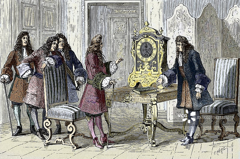 克里斯蒂安·惠更斯，荷兰物理学家图片素材