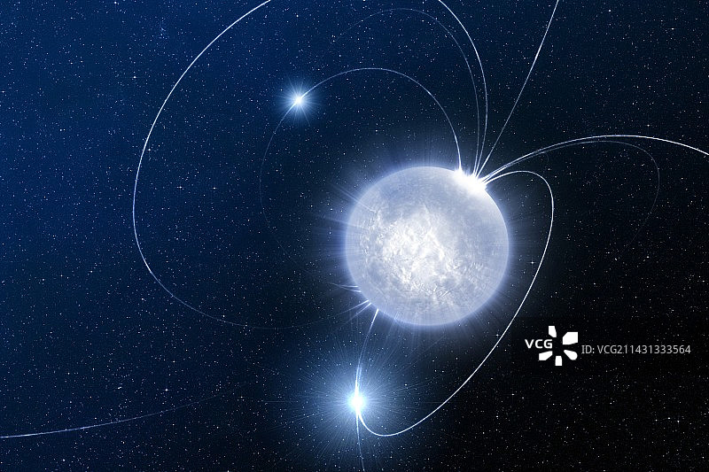 SWIFT J195509+261406 磁星插图图片素材