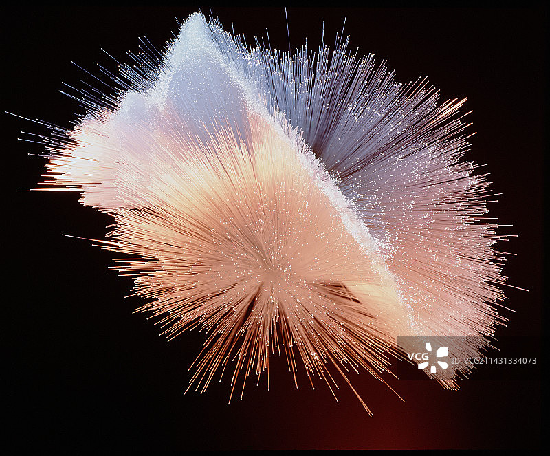 光纤传导白光图片素材