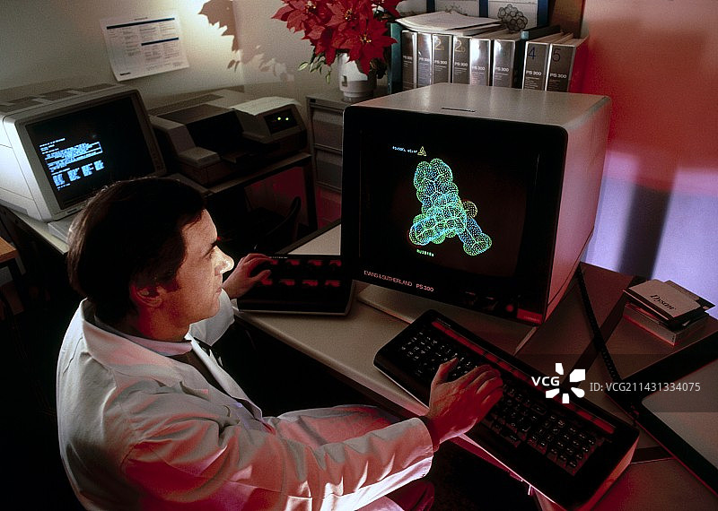 RU486药物结构图片素材